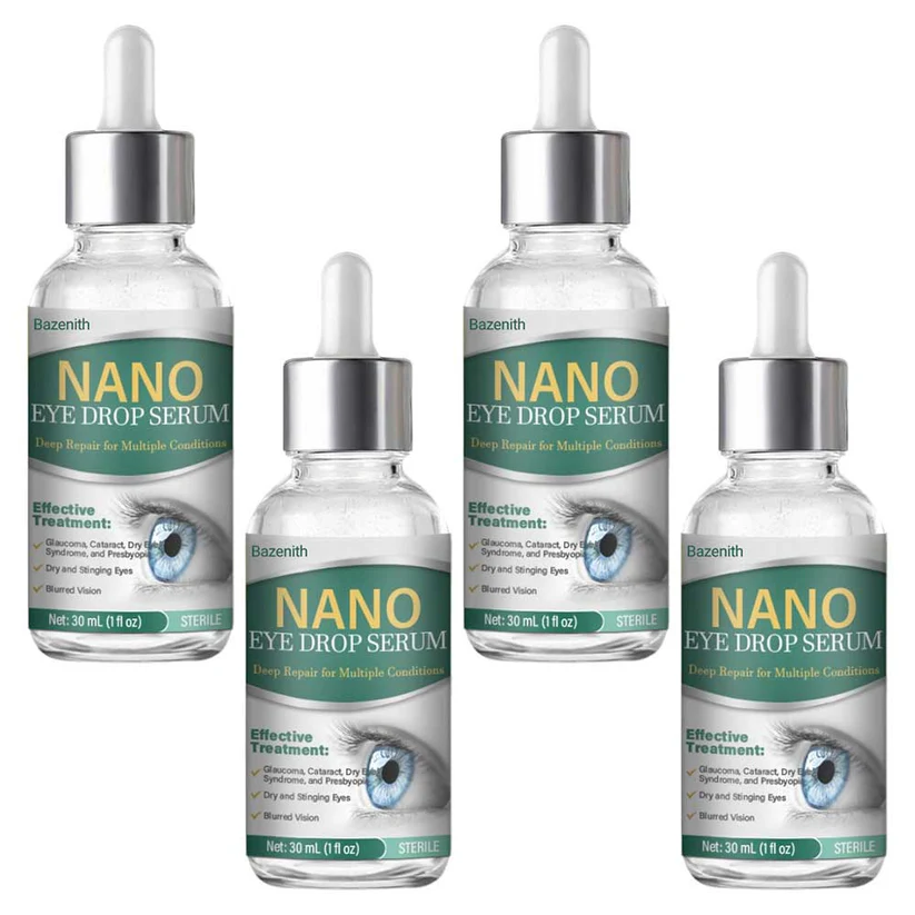 👩⚕️Bazenith™ Nano Eye Drops Serum ✅FDA Approved(Suitable for presbyopia, dry eye syndrome, glaucoma, and cataracts) 🌷