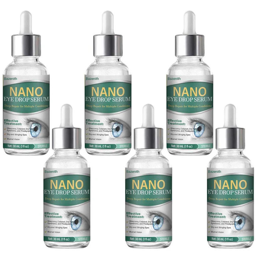 👩⚕️Bazenith™ Nano Eye Drops Serum ✅FDA Approved(Suitable for presbyopia, dry eye syndrome, glaucoma, and cataracts) 🌷