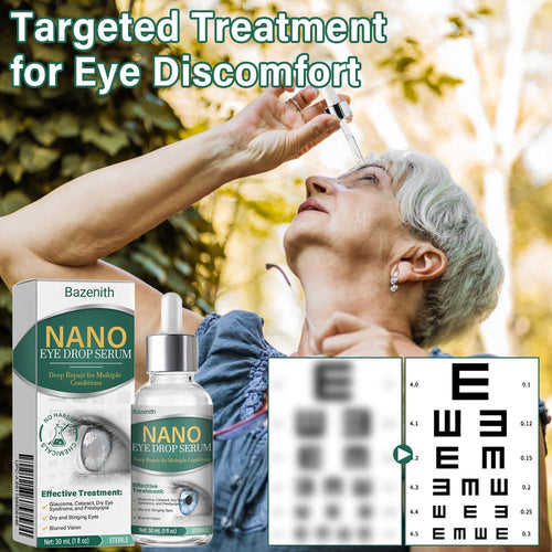 👩‍⚕️Bazenith™ Nano Eye Drops Serum ✅FDA Approved(Suitable for presbyopia, dry eye syndrome, glaucoma, and cataracts) 🌷
